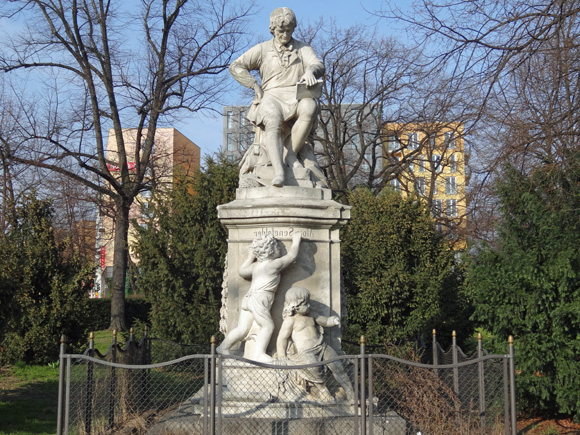 Denkmal für Alois Senefeld von Rudolf Pohle von 1892