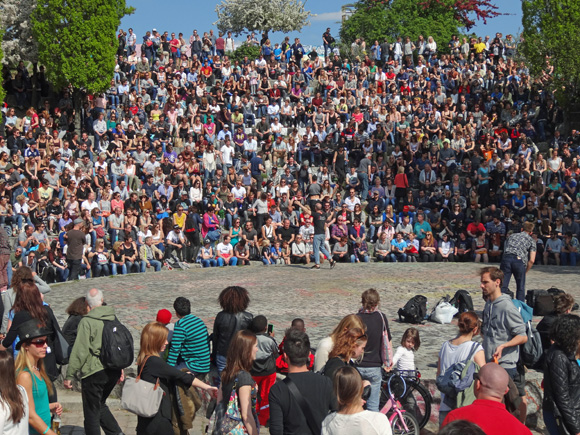 Mauerpark am Wochenende